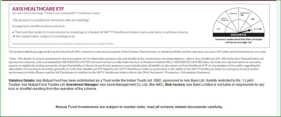 Axis Healthcare ETF