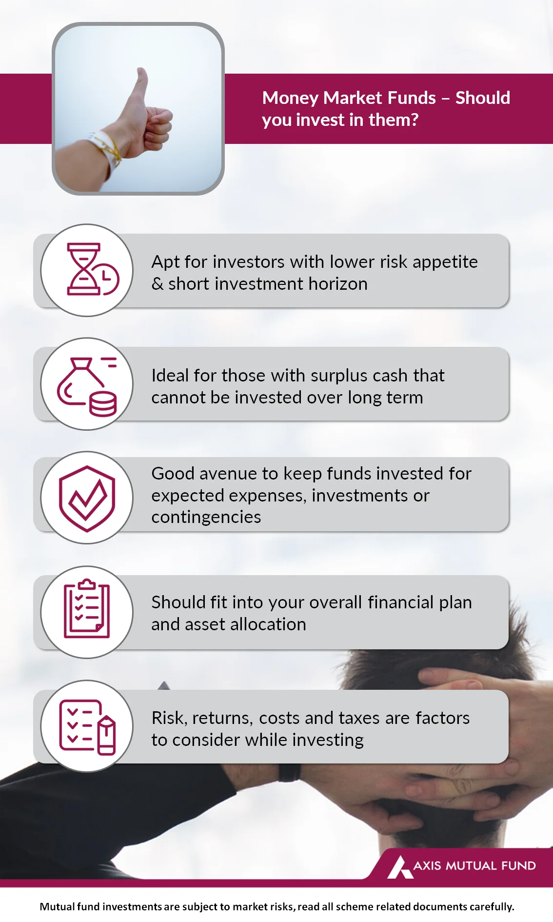 Who should invest in Money Market Funds