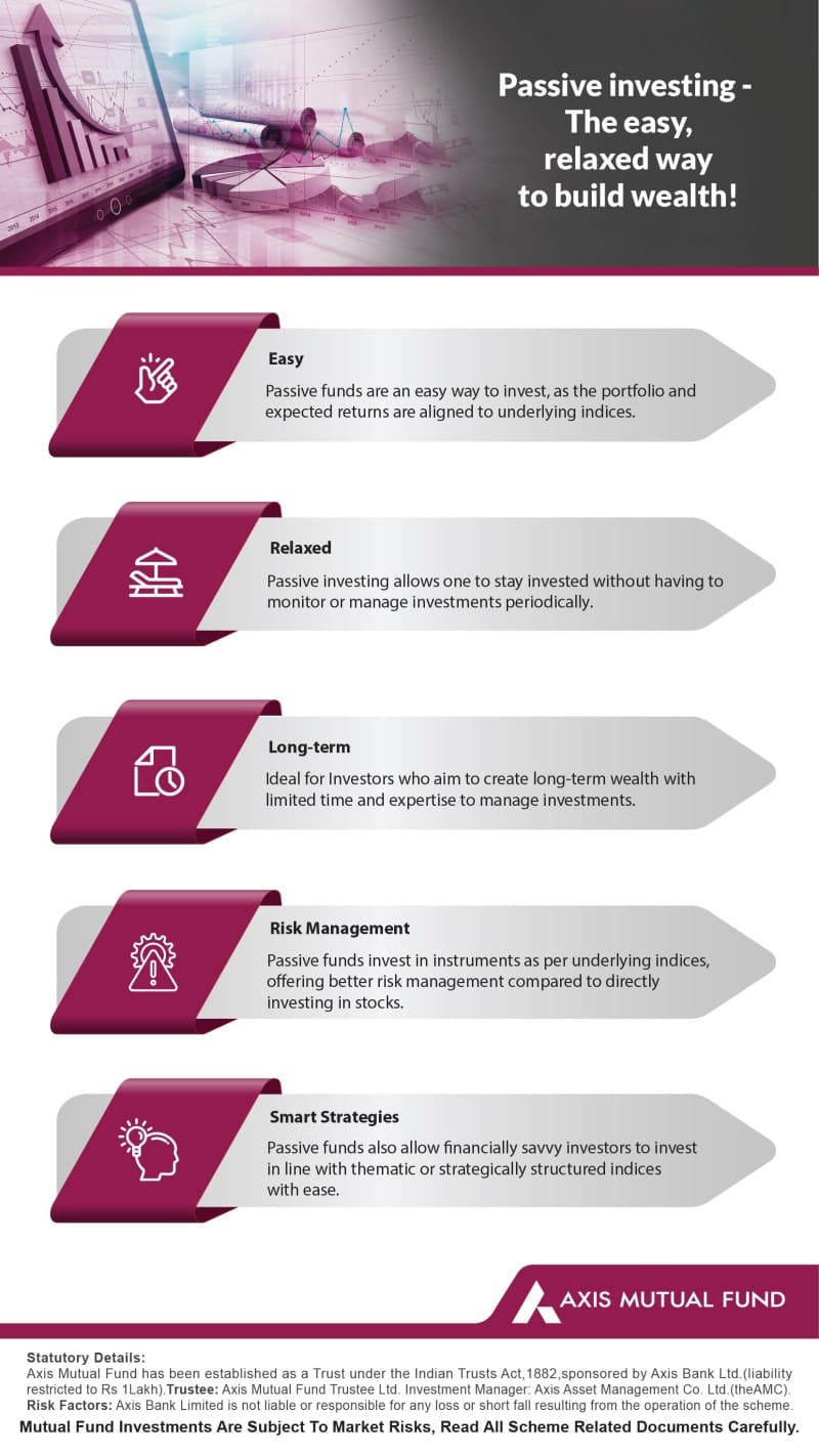 Passive investing - The easy, relaxed way to build wealth