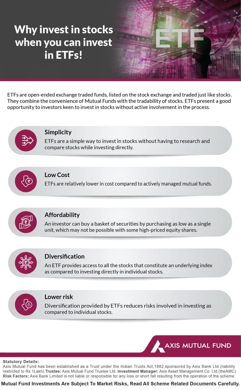 Why invest in stocks when you can invest in ETFs