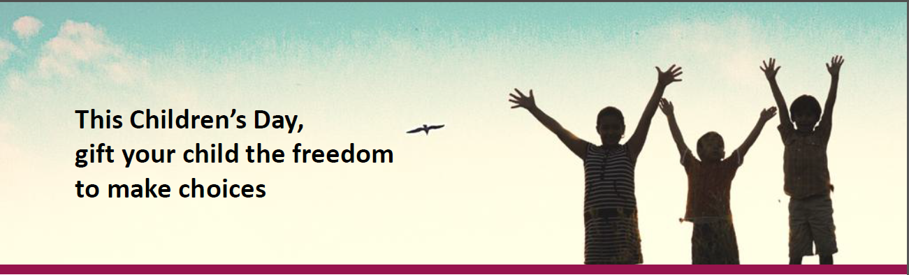 Axis Children Gift Fund: Gift Your Child the Freedom to Make Choices